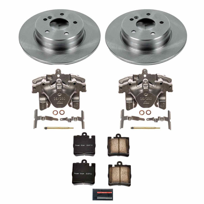 Power Stop 03-05 Mercedes-Benz C240 Rear Autospecialty Brake Kit w/Calipers Brake Kits - OE PowerStop