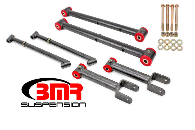 BMR 68-72 A-Body Non-Adj. Rear Suspension Kit - Black Hammertone Suspension Packages BMR Suspension