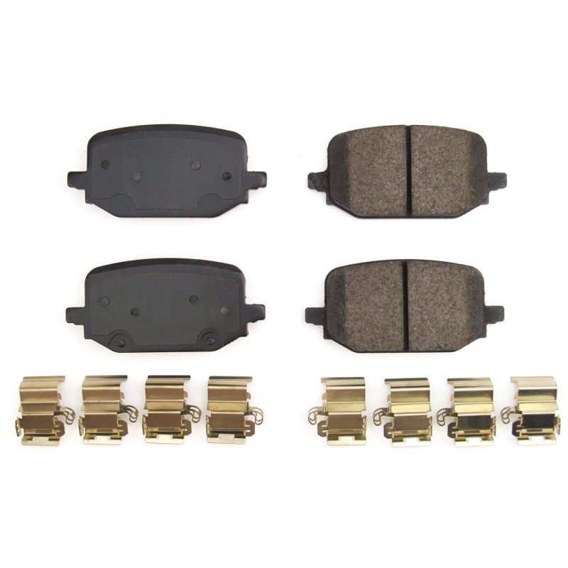 Power Stop 20-21 Ford Explorer Rear Z17 Evolution Ceramic Brake Pads w/Hardware Brake Pads - OE PowerStop