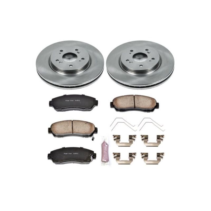 Power Stop 12-15 Honda Crosstour Front Autospecialty Brake Kit Brake Kits - OE PowerStop