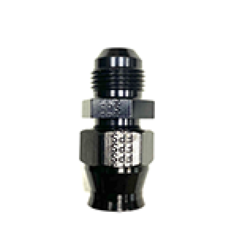 Fragola -10AN Male x 5/8in Tube AN Adapter Fitting Black Fittings Fragola