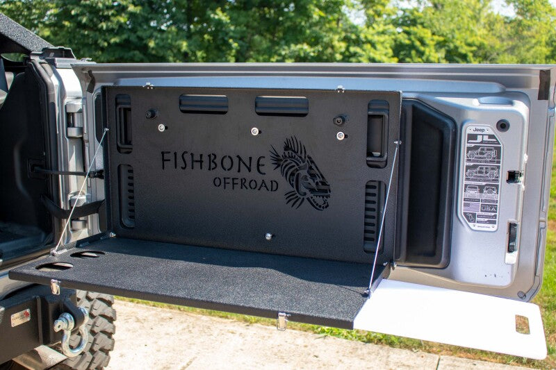 Fishbone Offroad 2018+ Jeep Wrangler JL Tailgate Table Tailgate Accessories Fishbone Offroad