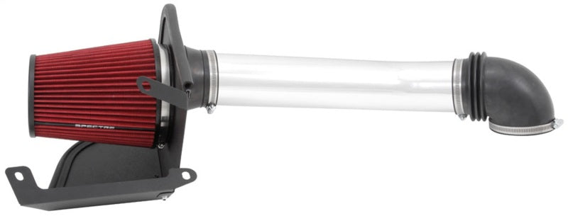 Spectre 14-15 GM Silverado/Sierra V8-5.3L F/I Air Intake Kit - Polished w/Red Filter Cold Air Intakes Spectre