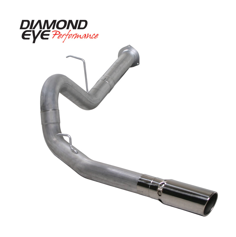 Diamond Eye KIT 4in DPF-BACK Single AL 07.5-10 CHEVY 6 6L 2500/3500 PCKGD BX46X14X14OD EL-PL DPF Back Diamond Eye Performance