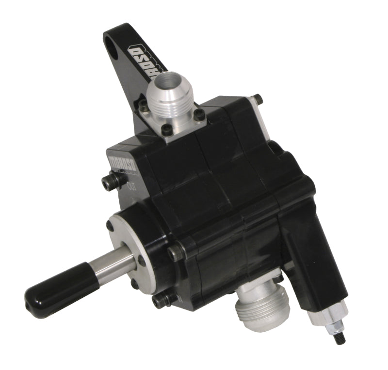 Moroso Black Series Dragster Single Stage External Oil Pump - Left Side - .875 Pressure Oil Pumps Moroso
