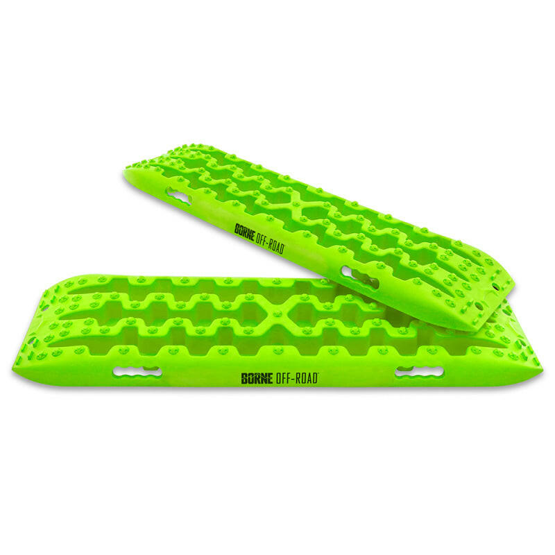 Borne Off-Road Recovery Boards 109x31x6cm Neon Green Recovery Boards Borne Off-Road