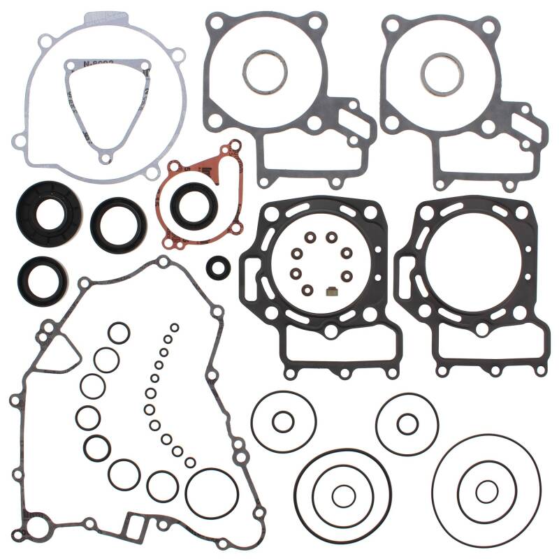 Vertex Gaskets 2012 Kawasaki KVF750 Brute Force Complete Gasket Kit w/ Oil Seals Engine Hardware Vertex Pistons