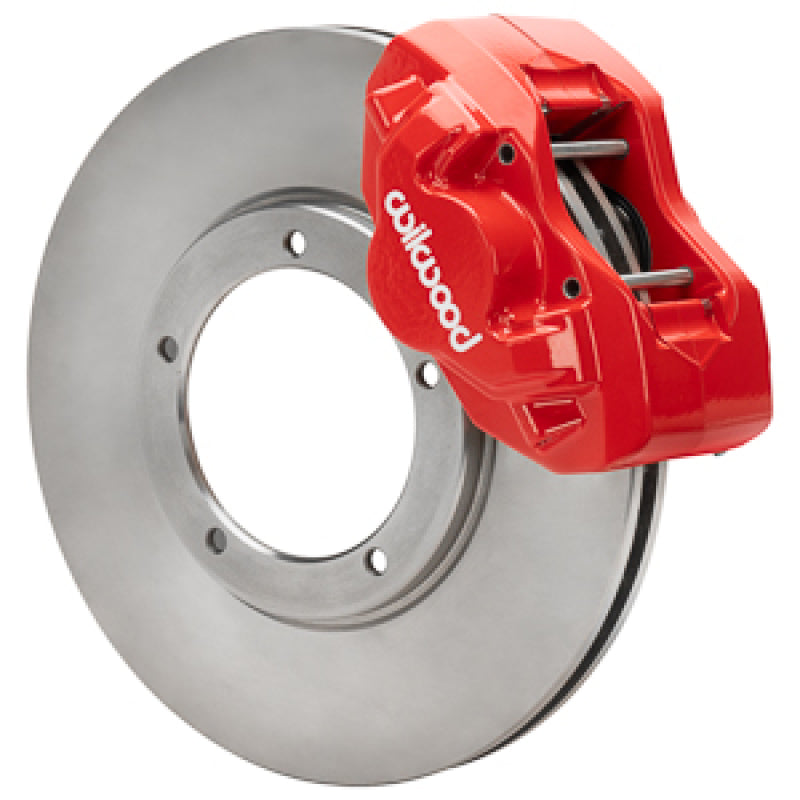Wilwood 75-83 Porsche 911 D45 11.10in. Front Brake Kit w/ Flex Lines - Red Brake Kits - Performance Blank Wilwood