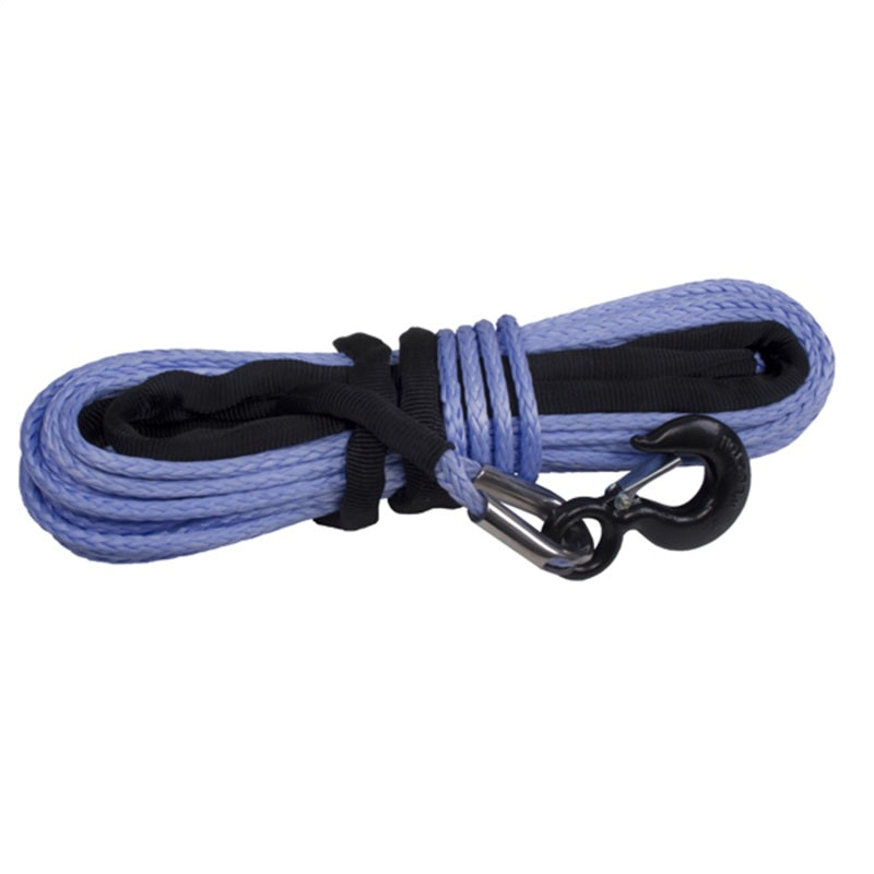 Rugged Ridge Synthetic Winch Line Blue 11/32in X 100 feet Winch Kit Rugged Ridge