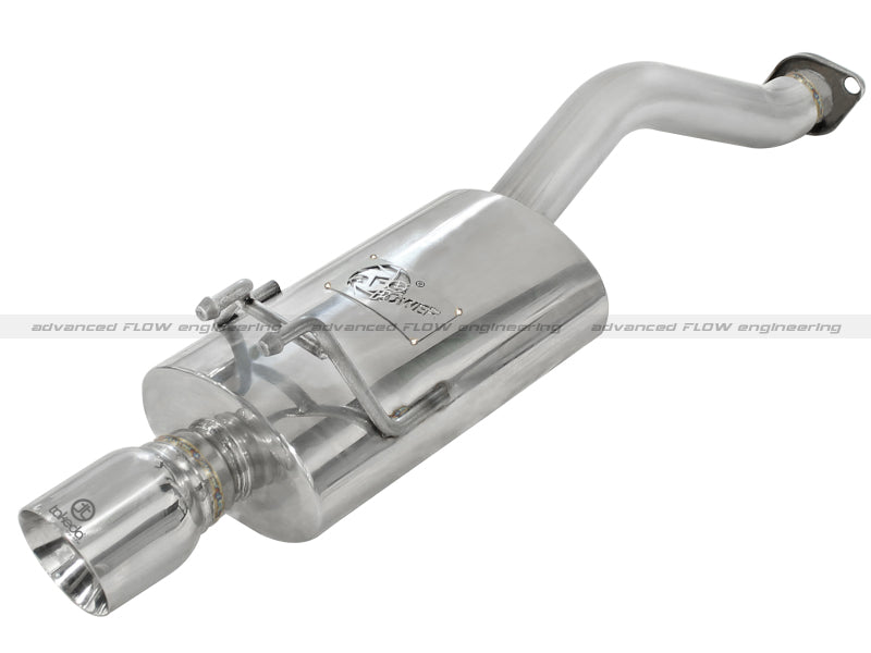 aFe Takeda Exhaust Axle-Back 06-11 Honda Civic Si L4 2.0L 2.5in 304 Stainless Steel Axle Back aFe