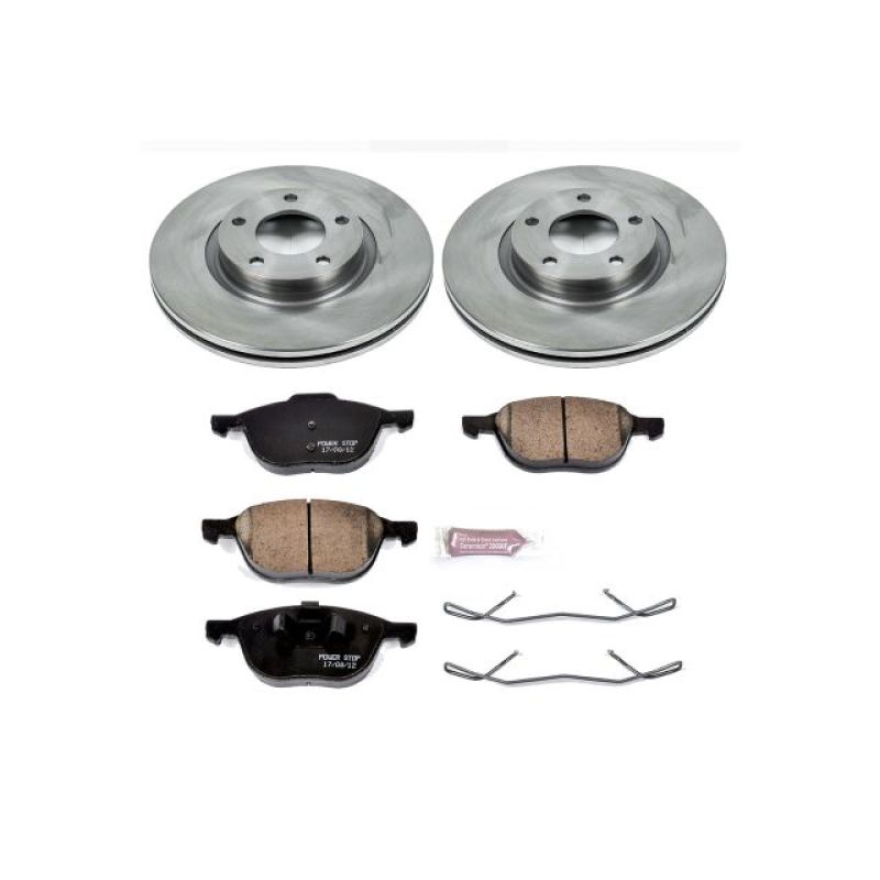 Power Stop 04-13 Mazda 3 Front Autospecialty Brake Kit Brake Kits - OE PowerStop