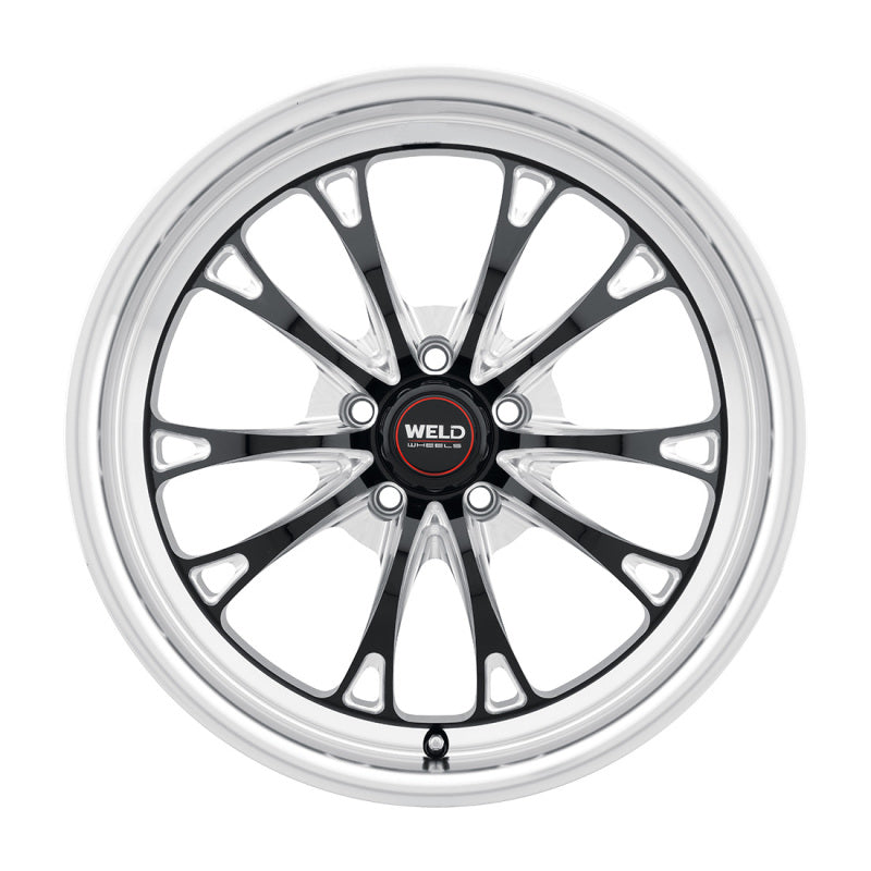 Weld Belmont Drag 18x5 / 5x120 BP / ET-23 BS2.1 Gloss Black MIL DIA 78.1 Wheels - Cast Weld