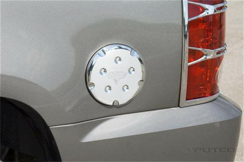 Putco 07-14 Chevrolet Tahoe Fuel Tank Door Cover Exterior Trim Putco