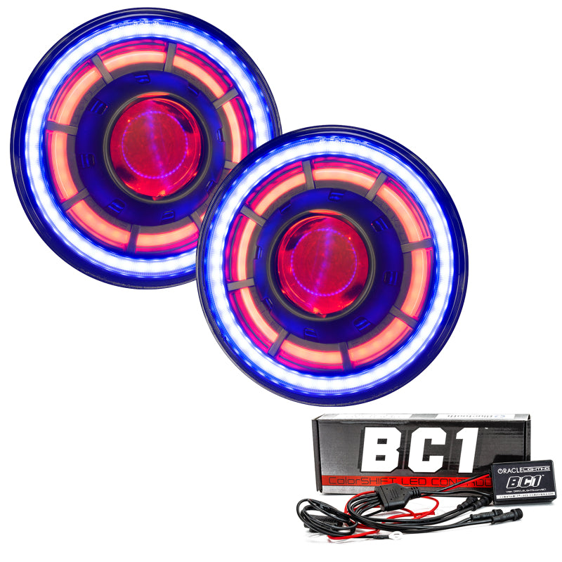 Oracle Oculus 7in ColorSHIFT Bi-LED Projector Headlights for Jeep Wrangler JK Headlights ORACLE Lighting