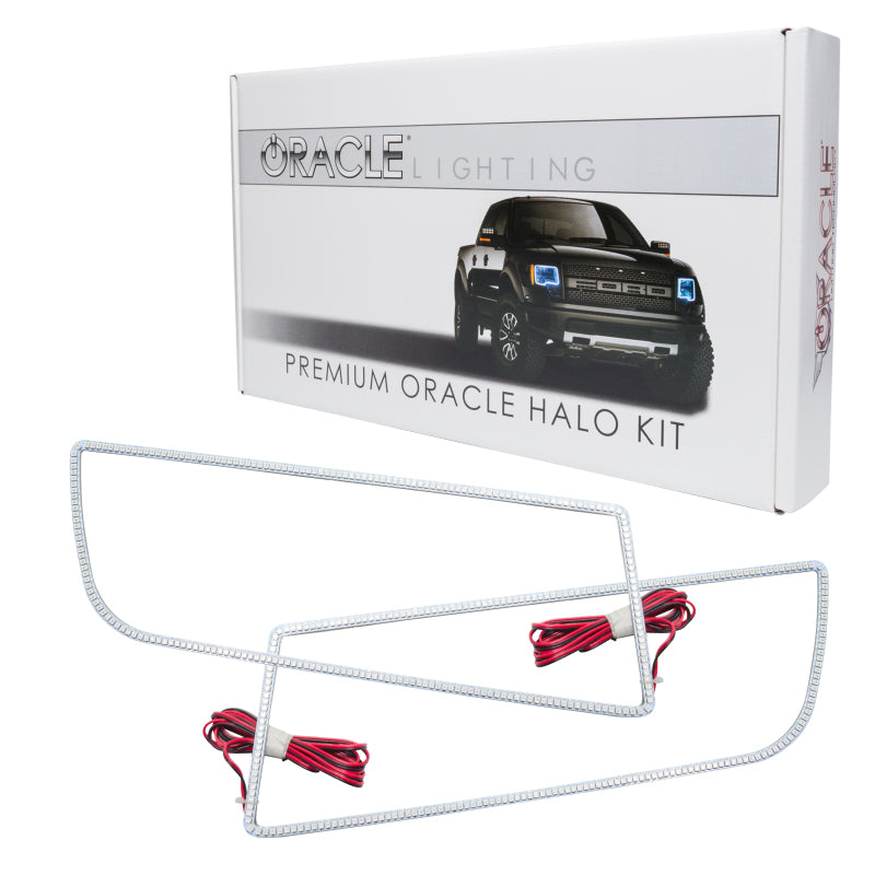 Oracle Chevrolet Camaro Non-RS 14-15 LED Halo Kit Square Style - White Headlights ORACLE Lighting