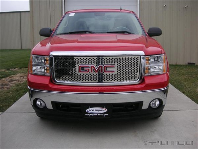 Putco 07-13 GMC Sierra LD Punch Stainless Steel Grilles Grilles Putco