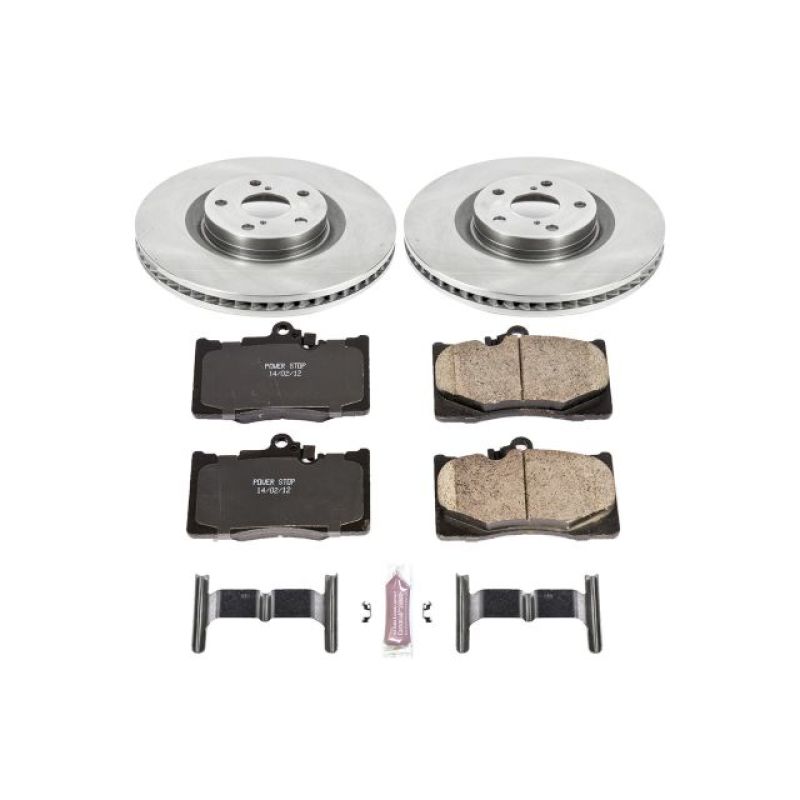 Power Stop 09-11 Lexus GS350 Front Autospecialty Brake Kit Brake Kits - OE PowerStop