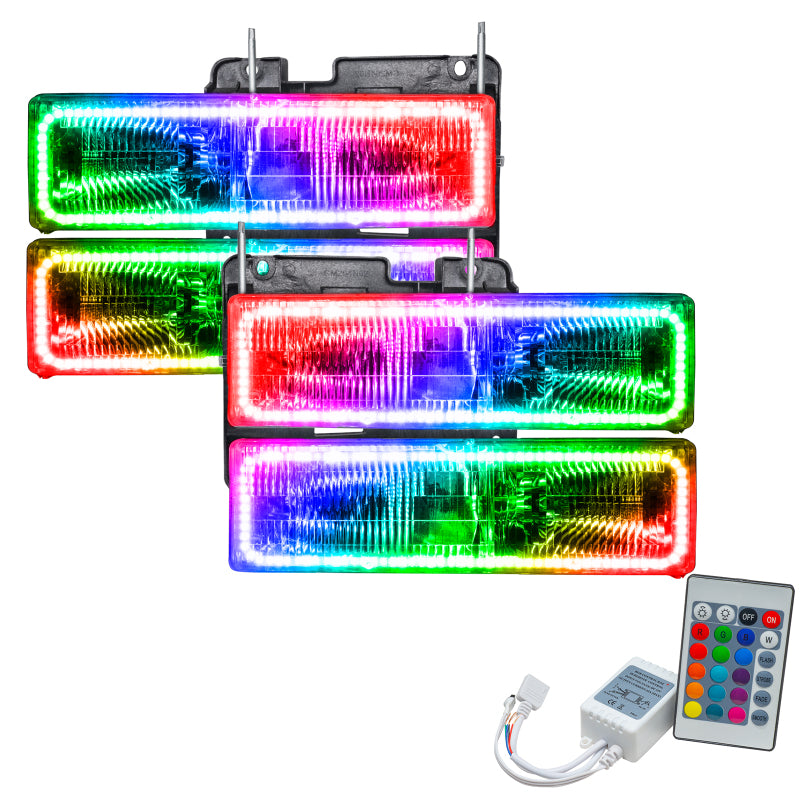 Oracle 92-99 GMC Yukon ALL SMD HL - ColorSHIFT w/ Simple Controller Headlights ORACLE Lighting