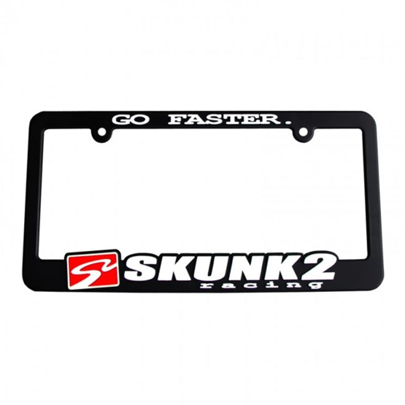 Skunk2 Go Faster License Plate Frame License Frame Skunk2 Racing