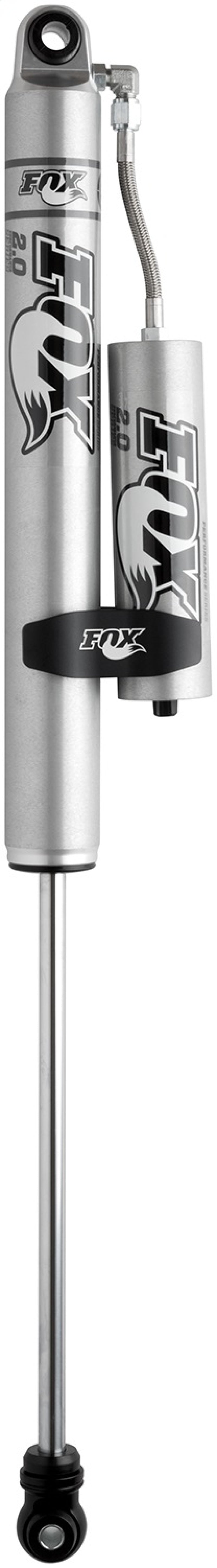 Fox 99-04 Ford SD 2.0 Performance Series 8.6in. Smooth Body Remote Res. Front Shock / 0-1in. Lift Shocks and Struts FOX