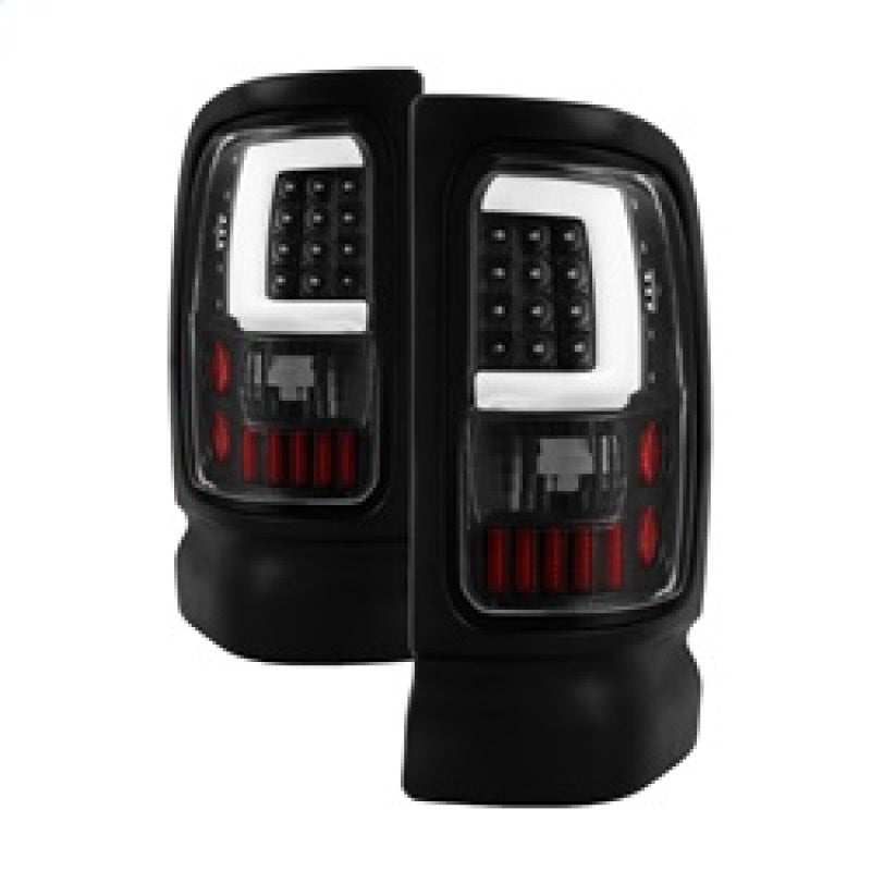 xTune Dodge Ram 1500 94-01 Tail Lights - Light Bar LED - Black ALT-ON-DRAM94V3-LBLED-BK Tail Lights SPYDER