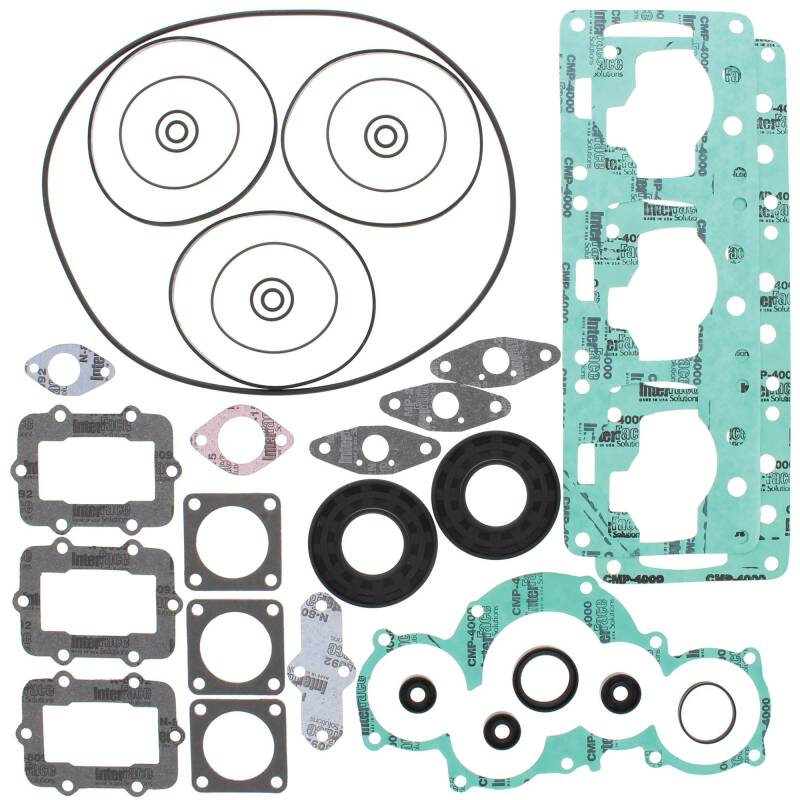 Vertex Gaskets 1998 Ski-Doo Formula III Complete Gasket Kit w/ Oil Seals Engine Hardware Vertex Pistons