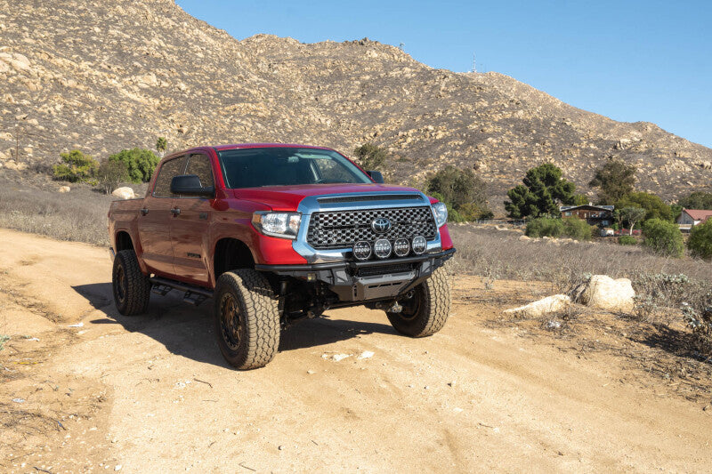 DV8 Offroad 2014-2021 Toyota Tundra Tube Front Bumper Bumpers - Steel DV8 Offroad