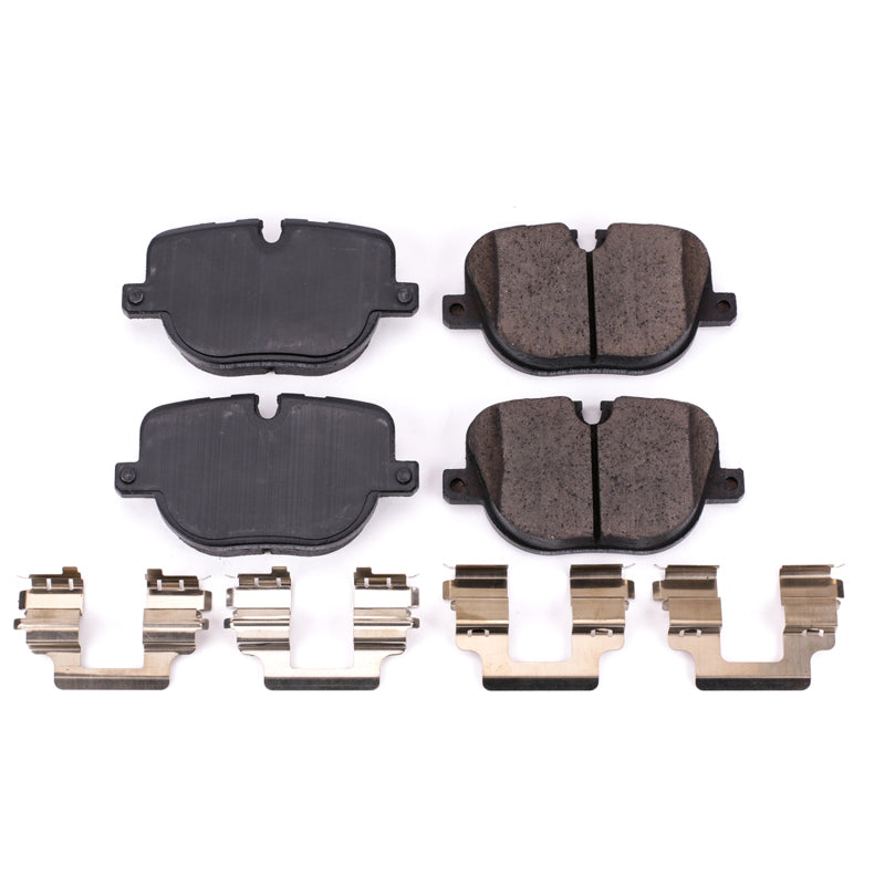 Power Stop 10-12 Land Rover Range Rover Rear Z17 Evolution Ceramic Brake Pads w/Hardware Brake Pads - OE PowerStop