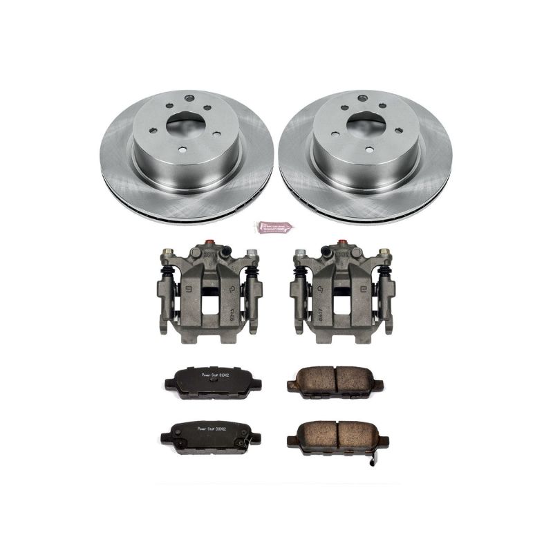 Power Stop 09-14 Nissan Maxima Rear Autospecialty Brake Kit w/Calipers Brake Kits - OE PowerStop