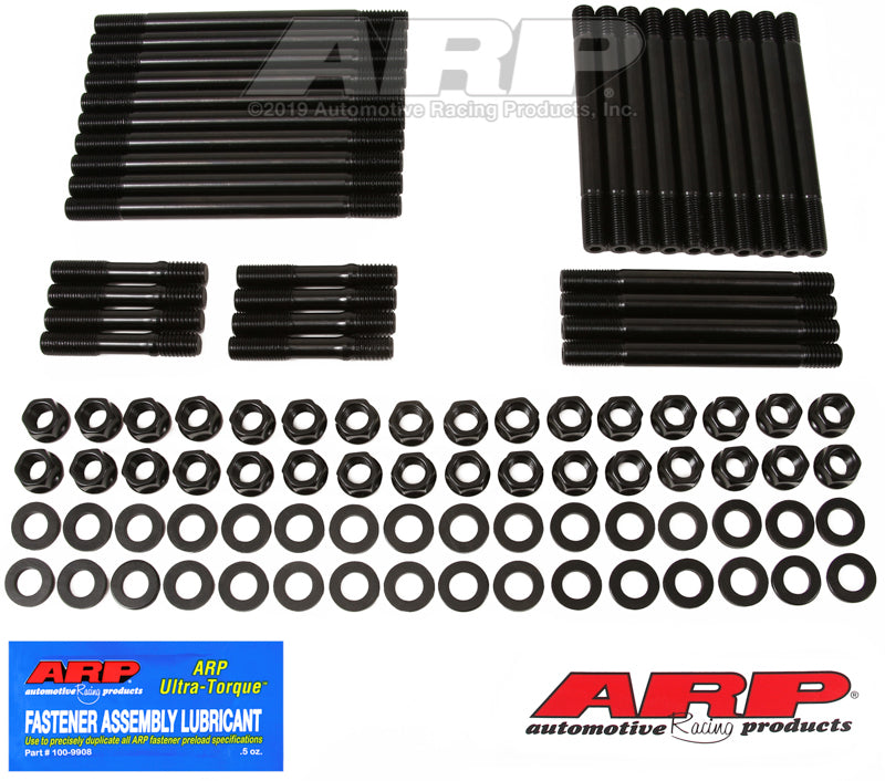 ARP Chevy Big Block MKIV w/ Merlin Heads 8 long Exhaust Stud Undercut Hex Head Stud Kit Head Stud & Bolt Kits ARP