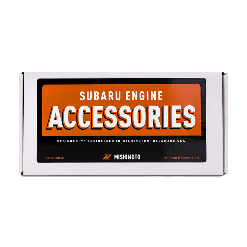 Mishimoto 2022+ Subaru WRX Pulley Cover Black Pulleys - Crank, Underdrive Mishimoto