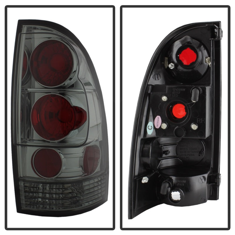 Spyder Toyota Tacoma 05-15 Euro Style Tail Lights Smoke ALT-YD-TT05-SM Tail Lights SPYDER