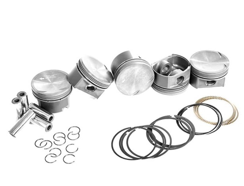 Mahle OE GMC Trk 3.5L I-5 Vin 6 2004-2006 Canyon Colorado Hummer H3 2006+ Piston Set (Set of 5) Piston Sets - Cast - 5cyl Mahle OE