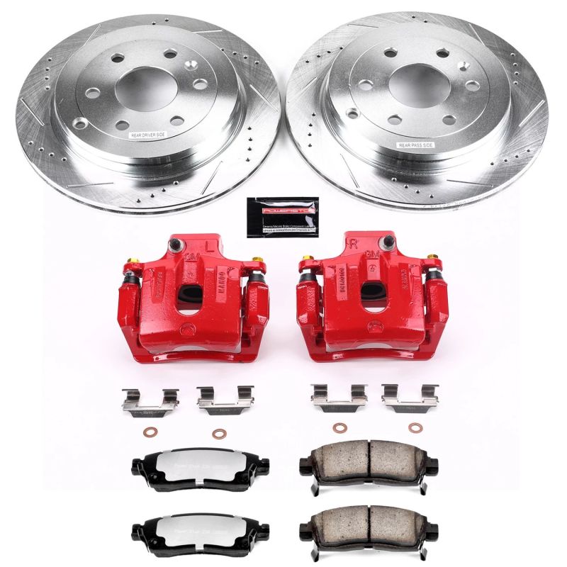 Power Stop 08-17 Buick Enclave Rear Z36 Truck & Tow Brake Kit w/Calipers Brake Kits - Performance D&S PowerStop