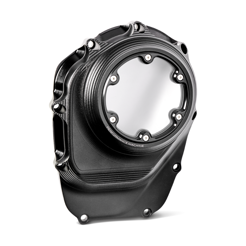 Performance Machine Vision Cam Cover - Black Ops Engine Covers Performance Machine