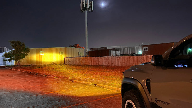 Oracle 19-22 RAM Rebel/TRX Front Bumper Flush LED Light Bar System Light Mounts ORACLE Lighting