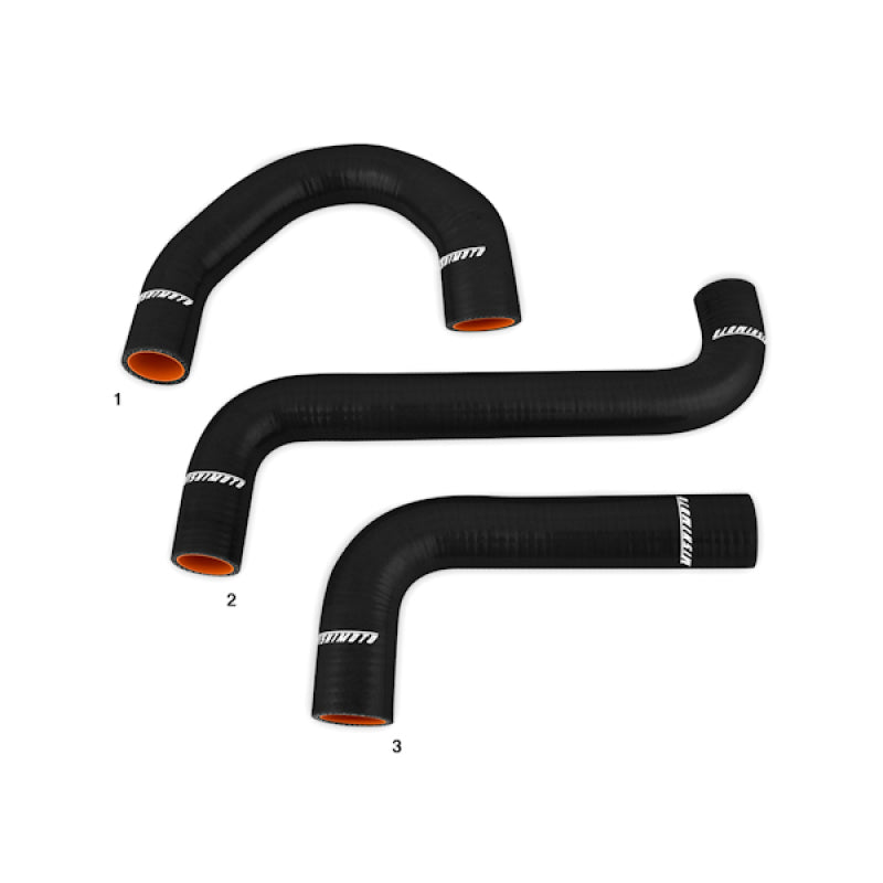 Mishimoto 04 Pontiac GTO Black Silicone Hose Kit Hoses Mishimoto