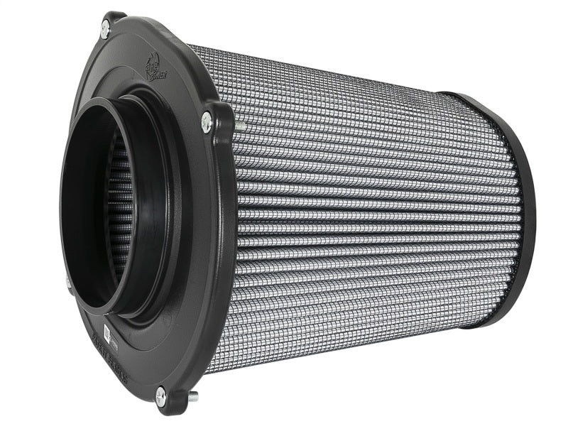 aFe Quantum Pro DRY S Air Filter Inverted Top - 5in Flange x 9in Height - Dry PDS Cold Air Intakes aFe