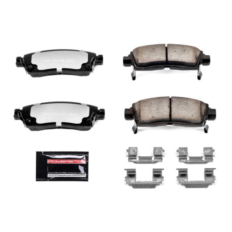 Power Stop 08-17 Buick Enclave Rear Z36 Truck & Tow Brake Pads w/Hardware Brake Pads - Performance PowerStop