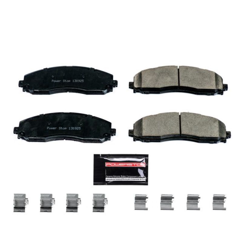 Power Stop 13-19 Ford F-250 Super Duty Rear Z23 Evolution Sport Brake Pads w/Hardware Brake Pads - Performance PowerStop