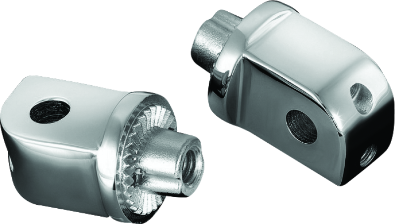 Kuryakyn Splined Peg Adapter Rear Chrome Footpegs Kuryakyn
