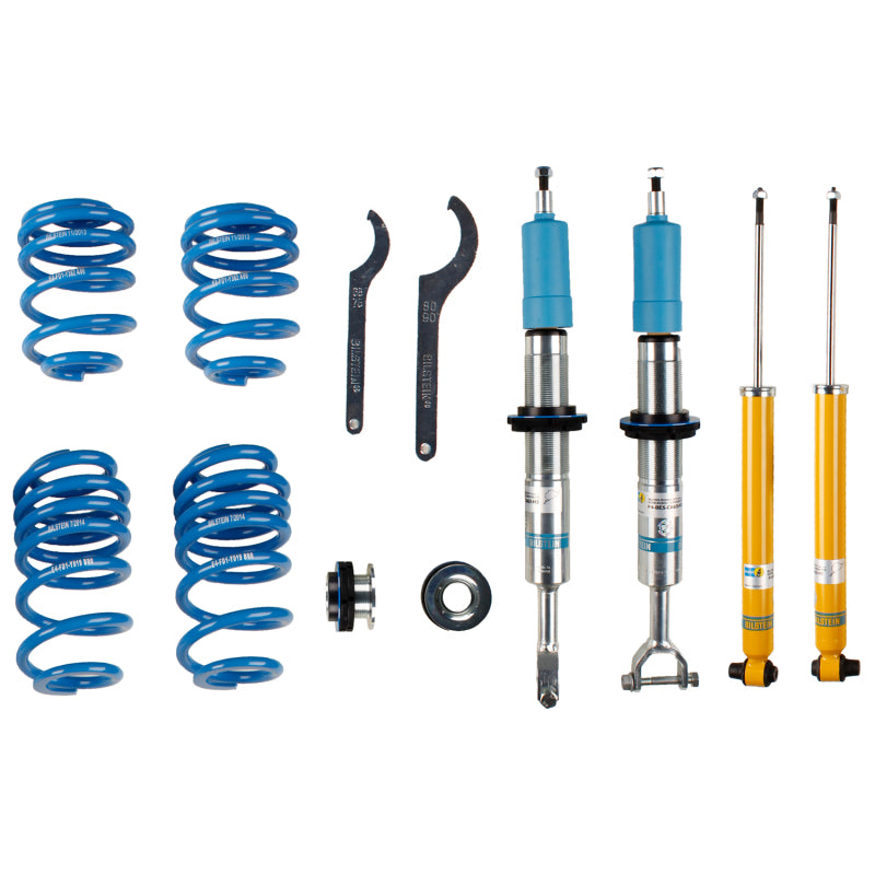 Bilstein B14 1999 Audi A6 Avant Front and Rear Suspension Kit Coilovers Bilstein