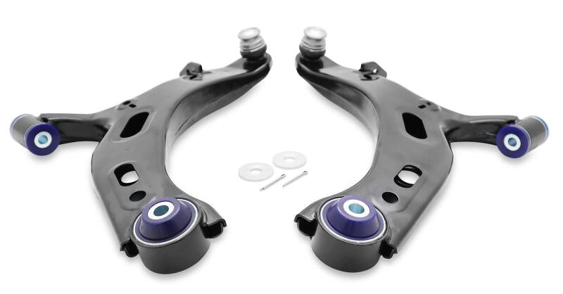 SuperPro 2010-2014 Subaru Legacy 2.5i Front Lower Control Arm Set w/ Bushings Control Arms Superpro