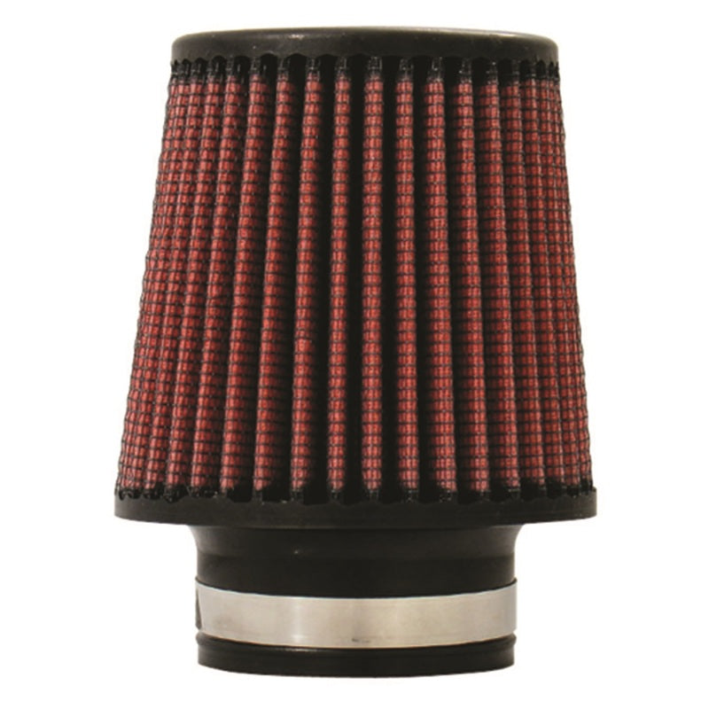 Injen High Performance Air Filter - 2.75 Black Filter 5 Base / 5 Tall / 4 Top - 40 Pleat Air Filters - Drop In Injen