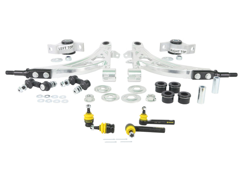Whiteline 02-07 Subaru Impreza WRX Front Lower Control Arm Kit Control Arms Whiteline