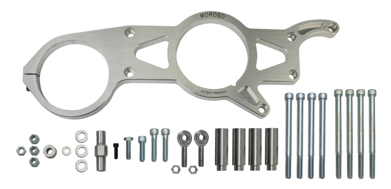 Moroso Chevrolet Big Block Alternator & Vacuum Pump Mount - CSR Water Pump - 93mm Alternator Brackets Moroso