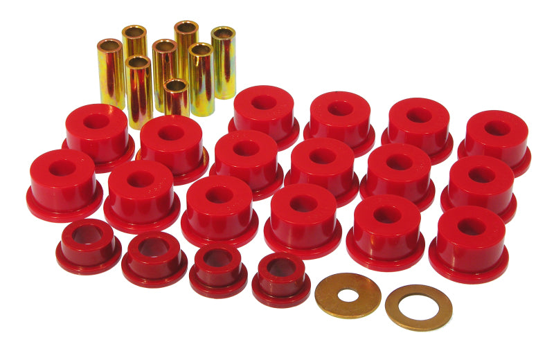 Prothane 90-95 Toyota 4Runner 4wd Rear Control Arm Bushings - Red Bushing Kits Prothane
