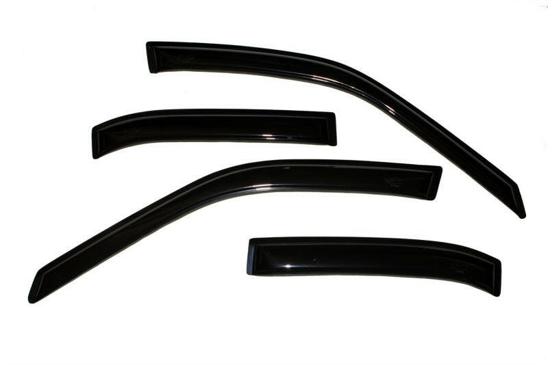 AVS 95-99 Toyota Tercel Ventvisor Outside Mount Window Deflectors 4pc - Smoke Wind Deflectors AVS