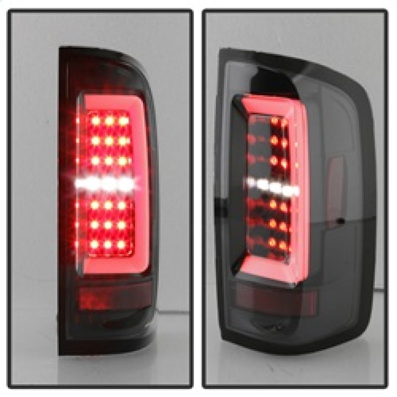 Spyder Chevy Colorado 2015-2017 Light Bar LED Tail Lights - Black ALT-YD-CCO15-LED-BK Tail Lights SPYDER