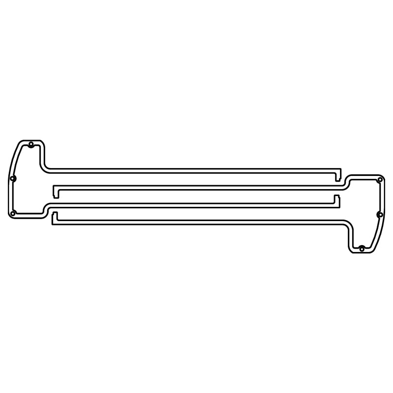 Cometic Jaguar 3.4L XK6 .060in AFM Cam Cover - Left Gasket Kits Cometic Gasket